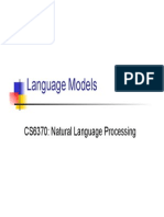 CS6370 Language Models