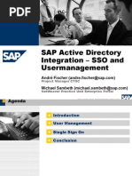 Download SAP AD Integration SSO User Management by alambadre SN17339428 doc pdf
