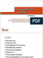 Presentation - Cartel Investigation, MRTP, CCI