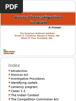 Presentation - Cartel Investigation, MRTP, CCI