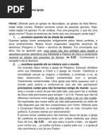 A decadência de uma igreja_sermao setor 24012013