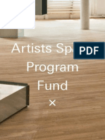 Artists Space Program Fund PDF