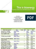 Bio-Energy: Presenter: 1.gokilen Nadarasa 2.faizal Asmat 3. Rubeendran Maniam 4.sathya Raj Selvam 5.mohd Faizal Ramli