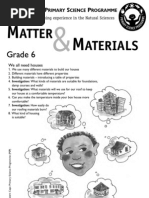 Download Matter and Materials Grade 6 English by Primary Science Programme SN17341080 doc pdf