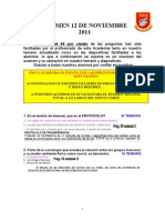 Examen Pn 2011 (29 Preguntas)