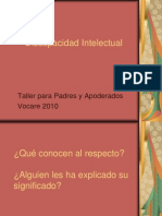 Discapacidad Intelectual