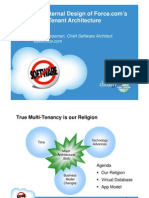 The Internal Design of Force.com’s Multi-Tenant Architecture