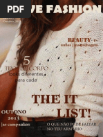 I Love Fashion Outubro