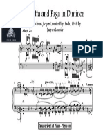 Transcription - Tocatta and Fuga in D Minor by Jacques Loussier