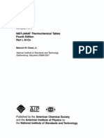 JPCRDM9 - NIST-JANAF Thermochemical Tables, 4th Edition