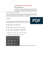 Métodos de Diferencias Finitas (Ecuaciones Parabolicas) Crank-Nocolson ADI
