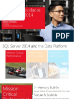 Ms Tech Series - SQL Server 2014 Nuevas Capacidades