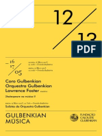 Gulbenkian 17 Maio 2013