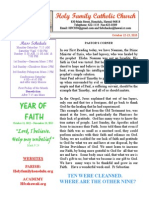 HFC October 12-13 2013 Bulletin