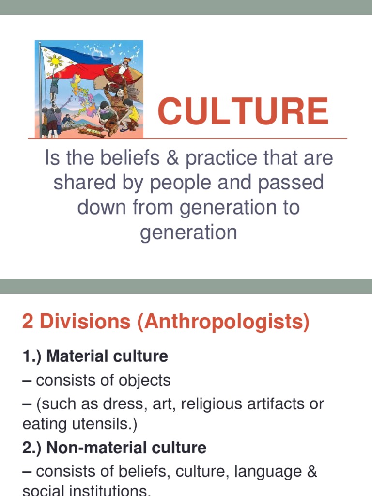 CULTURAL DIVERSITY EXPLAINED intelligence overview