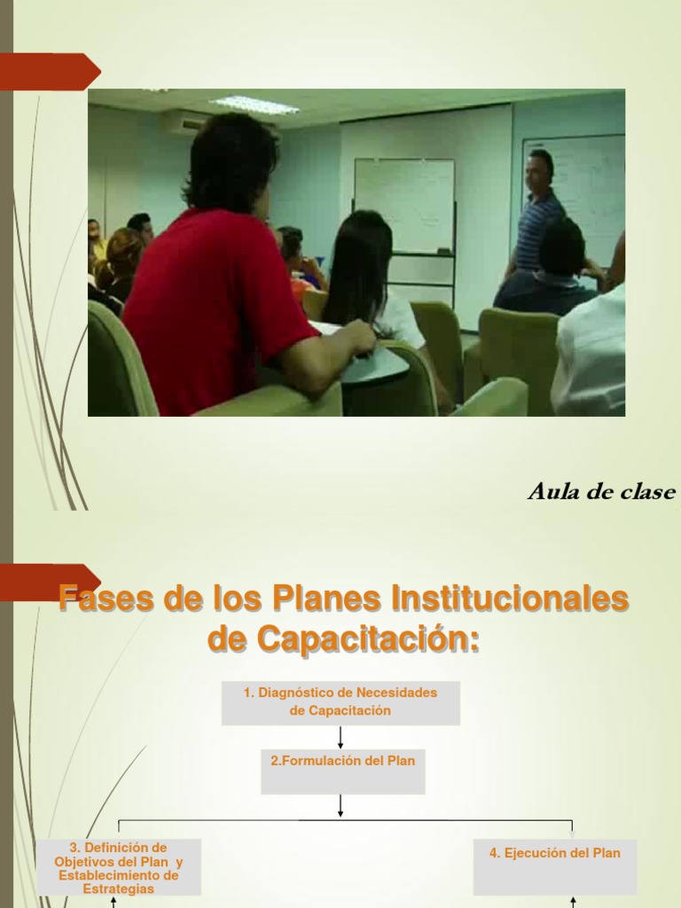 Diapositiva Plan de CAPACITACION | Planificación | Aprendizaje | Prueba ...