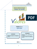 Módulo 12 - Axiología