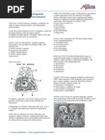 Biologia Citologia Organelas Citoplasmaticas Exercicios Gabaritos
