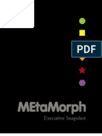 Executive Snapshot - MEtaMorph Curriculum (MVTPC)