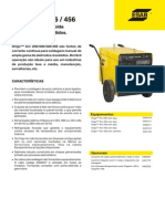 Catálogo Retificador OrigoArc256-406-426-456 - PT OK ESAB - 2010 - 2p