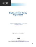 R@D 4 - Digital Activism Survey Report 2009