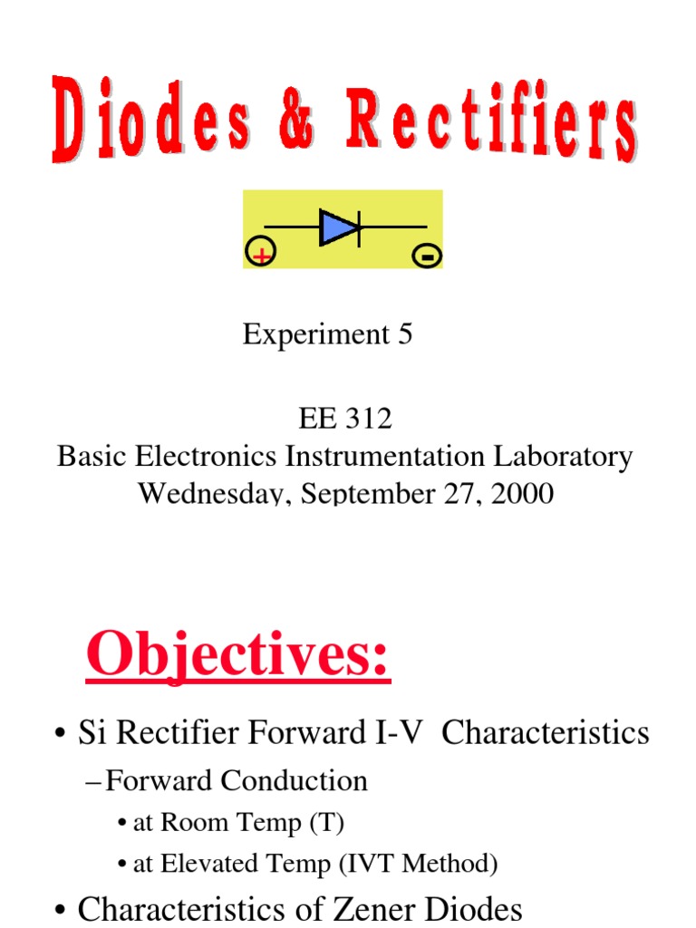 Lecture Diodes Cathode Diode