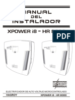 Manual Energizador XPOWERi8