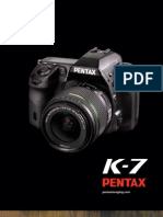 Pentax K-7 Brochure