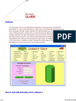 Geometry Software