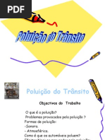 A Poluição do Trânsito