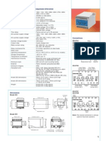 Specification - AC Voltage With Adjustable Differential: 252-PVU 252-PVO 252-PVV 252-PVP 252-PVK 252-PVA