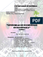 Diversidad de Ecosistemas en Guatemala-Actual