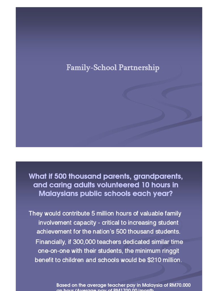 Enhancing Family-School Partnerships | PDF | Community | Reinforcement