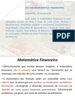 Slides Mba Matematica Financeira