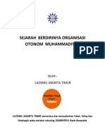 Download Sejarah Berdirinya Organisasi Otonom Muhammadiyah by LAZISMU DKI JAKARTA SN173556435 doc pdf