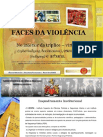 FACES da VIOLÊNCIA - PósGraduação GESTÃO CIVIL de CRISES 