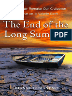 The End of The Long Summer by Dianne Dumanoski - Excerpt