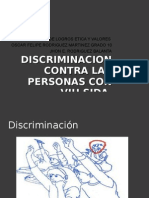 Discriminacion Contra Las Personas Con Vih Sida