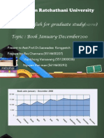 Ubon Ratchathani University: Course: English For Graduate Study (1421700) Topic: Book January-December200