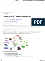 Mapa Mental- Organize suas idéias - Criatividade e Inovação