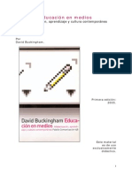BUCKINGHAM (2005) Educación en Medios CAP-11-Alfabetizaciones-Digitales
