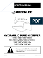 GREENLEE Hyd Punch Driver