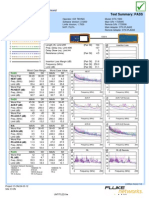 Cable ID: 33A Test Summary: PASS: Headroom: 3.3 DB (NEXT 36-45) Test Limit: TIA Cat 6 Perm. Link