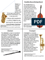 Music Jazz Factfile