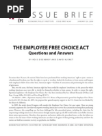 Why Free Choice (EFCA)