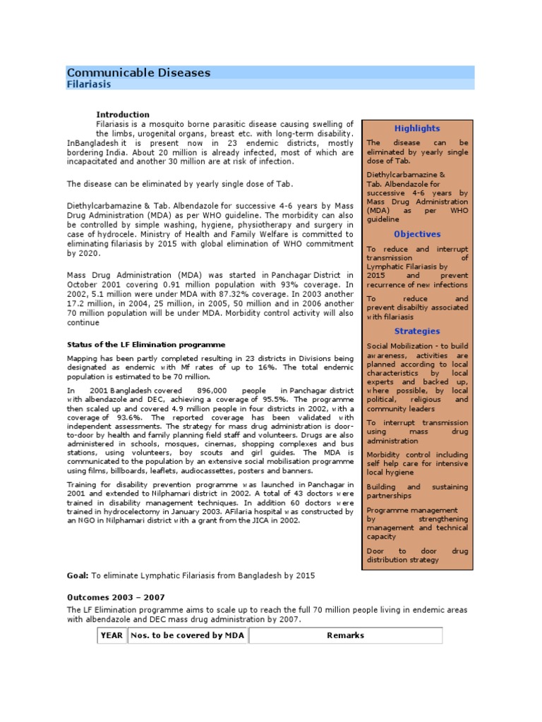 Communicable Diseases | PDF | Clinical Medicine | Public Health
