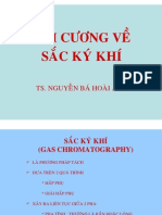 Bài giảng Đại cương về sắc ký khí