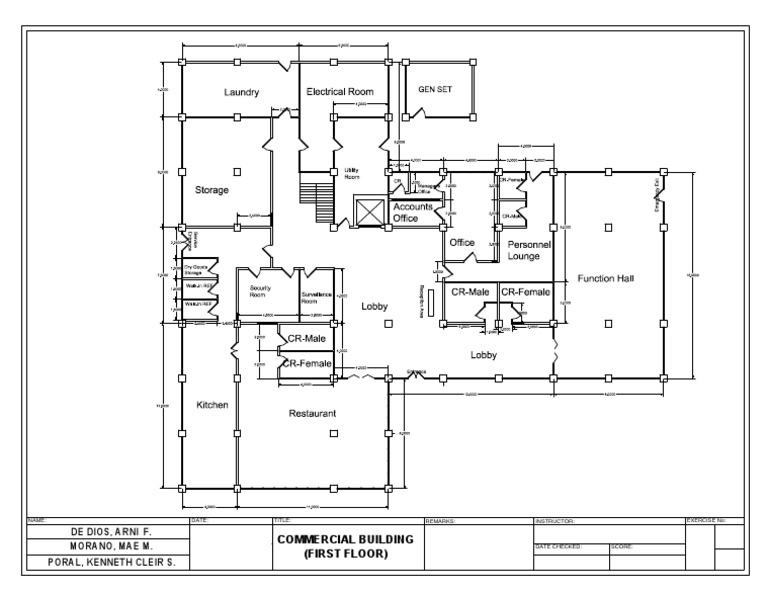 1stfloorcomplete Final Layout | PDF