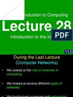 CS101 Intro to Computing Lecture on Internet History