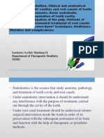  Endodontics. Definition.methods of Medical And